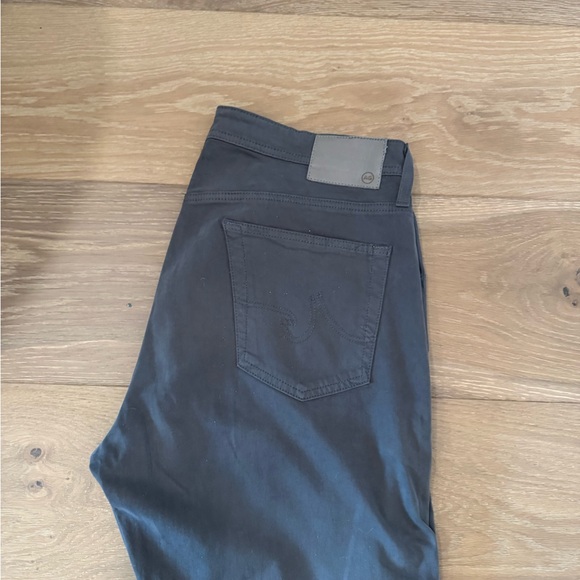 AG Jeans Adriano Goldschmied Gray Chino Pants The Ives 34 Waist 34” Men’s - Picture 2 of 7